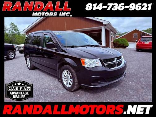 Brilliant Black Crystal Pearlcoat 2016 Dodge Grand Caravan SXT