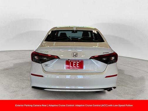 Platinum White Pearl 2023 Honda Civic Sport