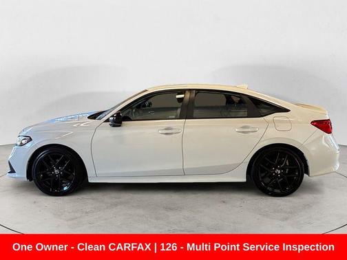 Platinum White Pearl 2023 Honda Civic Sport