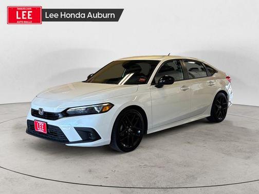 Platinum White Pearl 2023 Honda Civic Sport