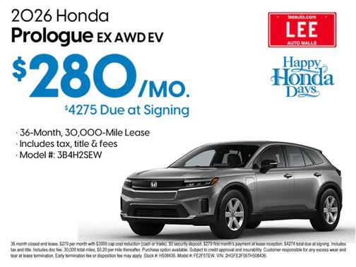 2025 Honda Prologue Elite