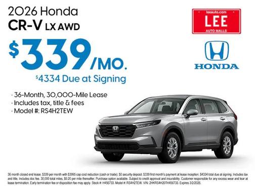 2026 Honda CR-V EX AWD