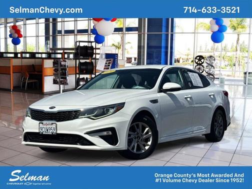 Snow White Pearl 2020 Kia Optima LX