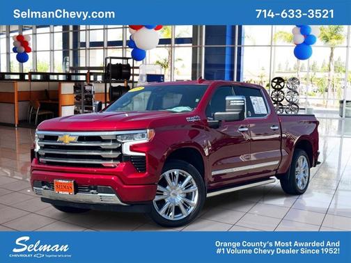 Radiant Red Tintcoat 2025 Chevrolet Silverado 1500 High Country