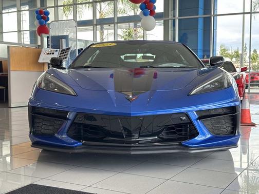 Elkhart Lake Blue Metallic 2023 Chevrolet Corvette 2LT