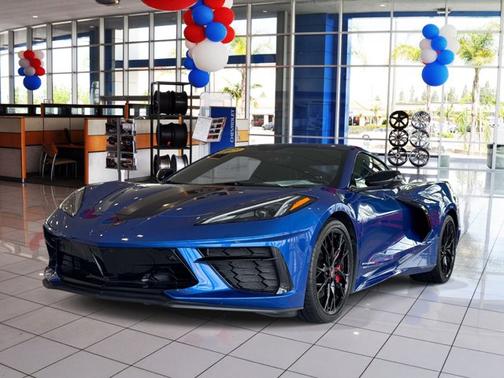 Elkhart Lake Blue Metallic 2023 Chevrolet Corvette 2LT