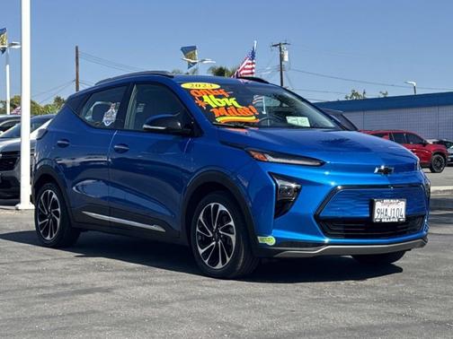 Bright Blue Metallic 2023 Chevrolet Bolt EUV Premier