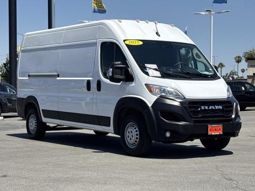 Bright White Clearcoat 2025 RAM ProMaster 2500 High Roof
