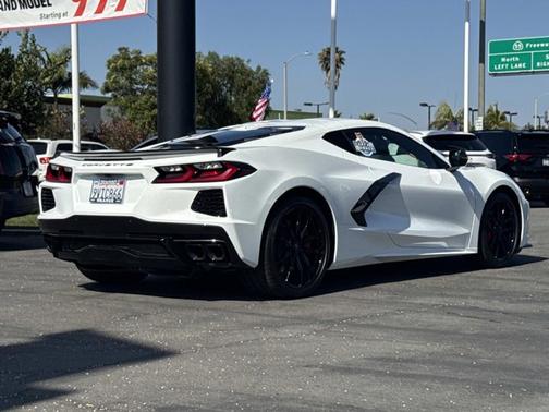 Arctic White 2025 Chevrolet Corvette 1LT