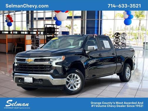 Black 2023 Chevrolet Silverado 1500 LT