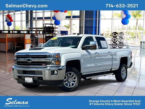 Summit White 2019 Chevrolet Silverado 2500 LTZ