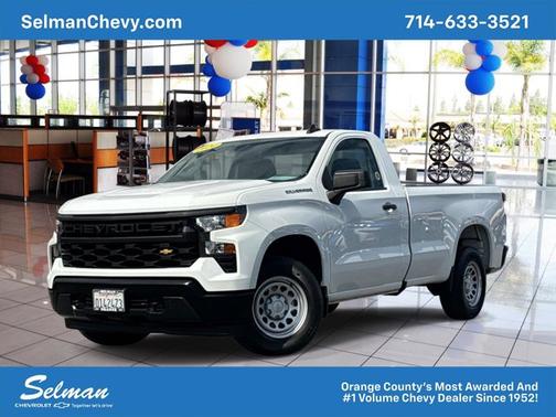 Summit White 2024 Chevrolet Silverado 1500 Work Truck