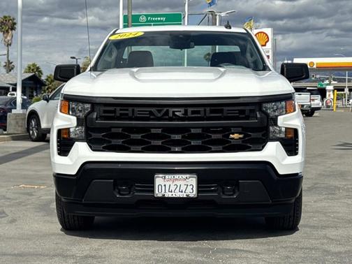Summit White 2024 Chevrolet Silverado 1500 Work Truck
