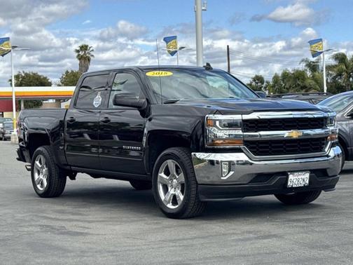 Black 2018 Chevrolet Silverado 1500 1LT