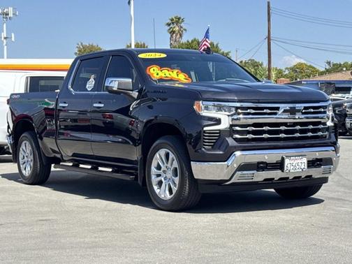 Dark Ash Metallic 2024 Chevrolet Silverado 1500 LTZ
