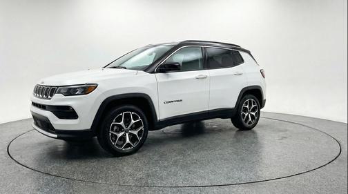 Bright White Clearcoat 2025 Jeep Compass Limited