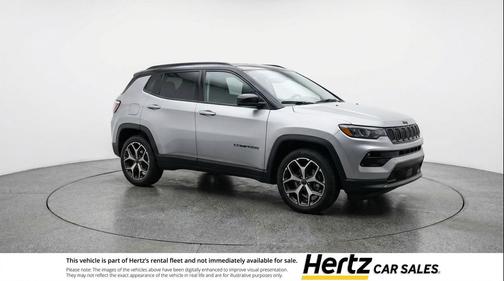 Silver Zynith Metallic Clearcoat 2025 Jeep Compass Limited