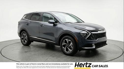 Gravity Gray 2025 Kia Sportage LX