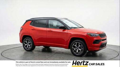 Red Hot Pearlcoat 2025 Jeep Compass Limited