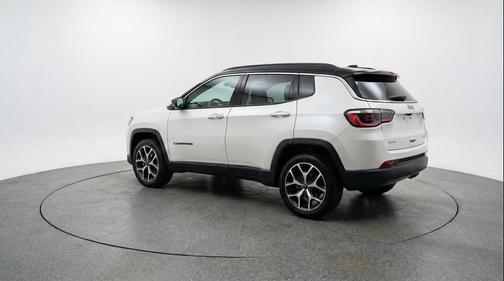 Bright White Clearcoat 2025 Jeep Compass Limited