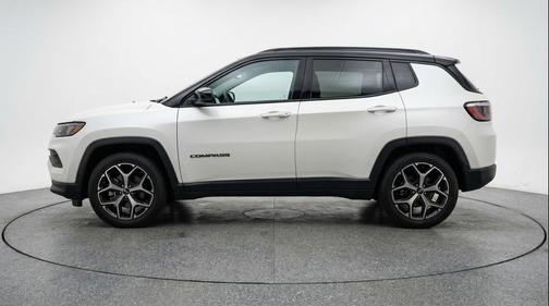 Bright White Clearcoat 2025 Jeep Compass Limited