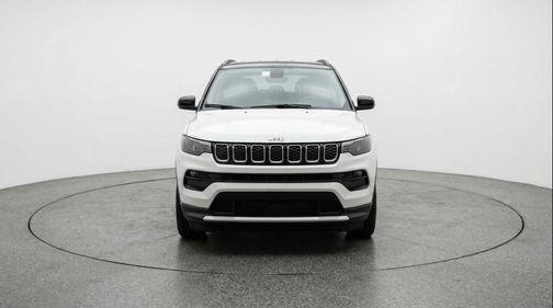 Bright White Clearcoat 2025 Jeep Compass Limited