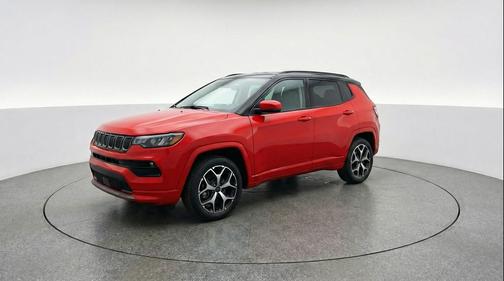 Red Hot Pearlcoat 2025 Jeep Compass Limited