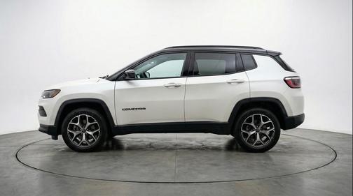 Bright White Clearcoat 2025 Jeep Compass Limited