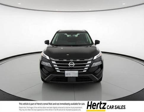Super Black 2025 Nissan Rogue SV