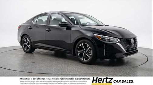 Super Black 2025 Nissan Sentra SV