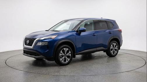 Deep Ocean Blue Pearl 2025 Nissan Rogue SV