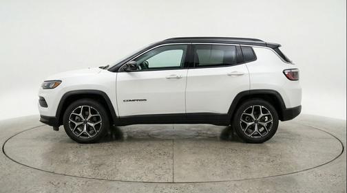 Bright White Clearcoat 2025 Jeep Compass Limited