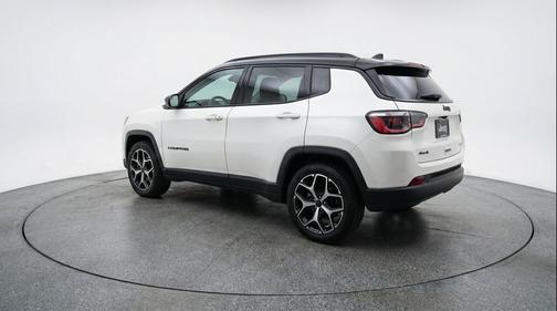Bright White Clearcoat 2025 Jeep Compass Limited