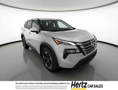 Brilliant Silver Metallic 2025 Nissan Rogue SV