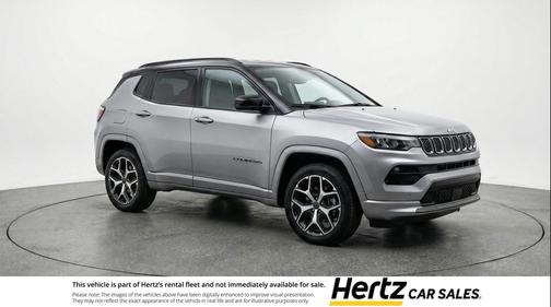 Silver Zynith Metallic Clearcoat 2025 Jeep Compass Limited