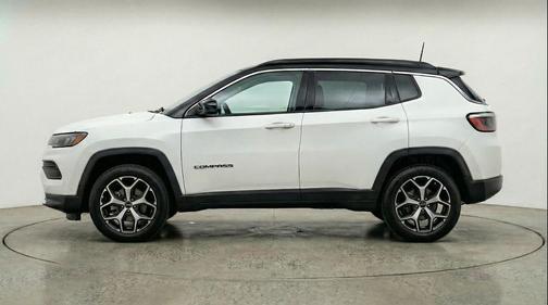 Bright White Clearcoat 2025 Jeep Compass Limited