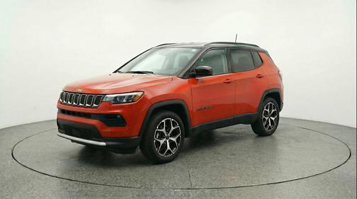 Red Hot Pearlcoat 2025 Jeep Compass Limited