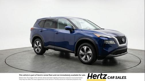Deep Ocean Blue Pearl 2025 Nissan Rogue SV
