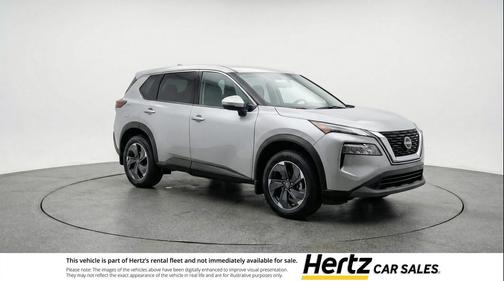 Brilliant Silver Metallic 2025 Nissan Rogue SV