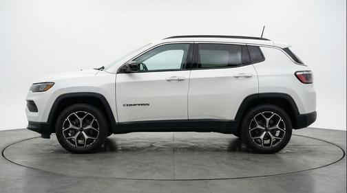 Bright White Clearcoat 2025 Jeep Compass Limited