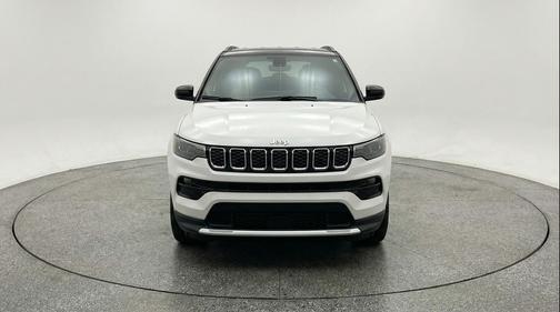 Bright White Clearcoat 2025 Jeep Compass Limited