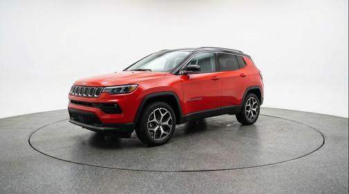 Red Hot Pearlcoat 2025 Jeep Compass Limited