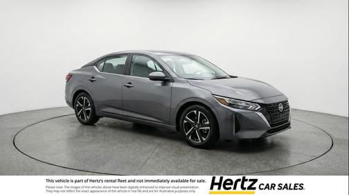 Gun Metallic 2025 Nissan Sentra SV