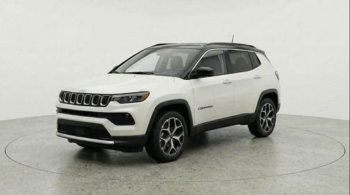 Bright White Clearcoat 2025 Jeep Compass Limited