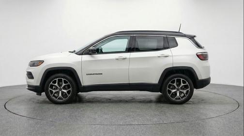 Bright White Clearcoat 2025 Jeep Compass Limited