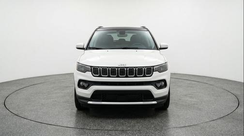 Bright White Clearcoat 2025 Jeep Compass Limited