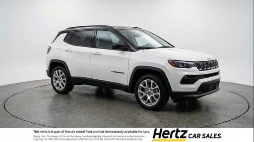 Bright White Clearcoat 2025 Jeep Compass Limited
