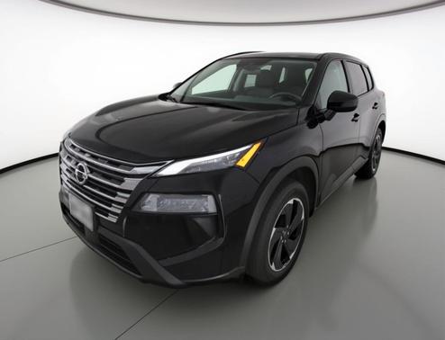 Super Black 2025 Nissan Rogue SV