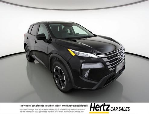 Super Black 2025 Nissan Rogue SV