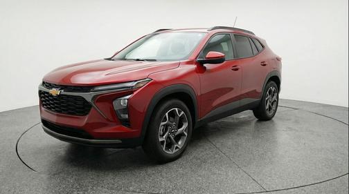 Crimson Metallic 2025 Chevrolet Trax LT
